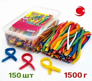 Мармелад Crazy Gummy CRAZY STICK КРЕЙЗИ СТИК 10 гр.  ассорти 1/150шт/8бл.  ТМ Канди Клаб
