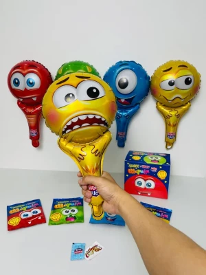 Взрывная карамель с тату ШАРИКИ 2 гр.  1/30шт/12бл.  Канди Клаб