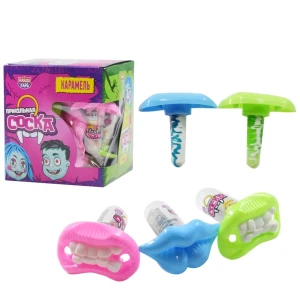 Карамель ПРИКОЛЬНАЯ СОСКА  3,5 гр. 1/30шт/12бл. ТМ Канди Клаб