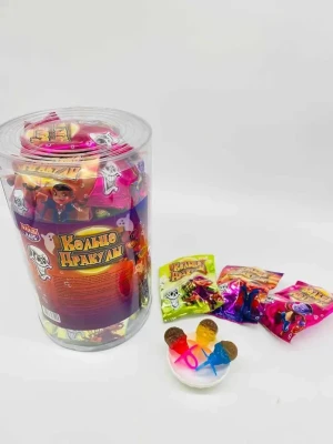 Карамель "Кольцо дракулы" 12 гр.  1/30шт/12бл.  Канди Клаб