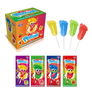 Карамель палочке с кислой пудрой "Мистер Пяткин" ассорти 11 гр. 1/48шт/12бл.