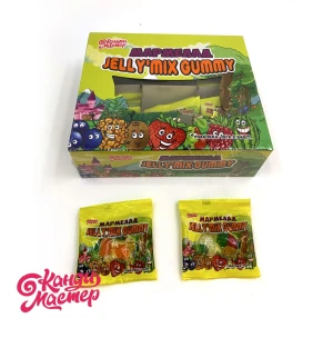 Мармелад JELLY MIX GUMMY ДЖЕЛЛИ МИКС ГАММИ 15 гр.  1/36шт/12бл.  Канди Мастер