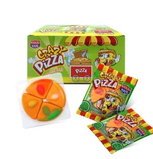 Мармелад "Crazy Pizza" Пицца 10гр  1/48шт/12бл. Канди Клаб