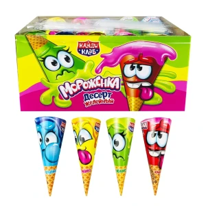 Десерт желейный МОРОЖЕНКА 45 гр. ассорти  1/30шт/12бл.  Канди Клаб