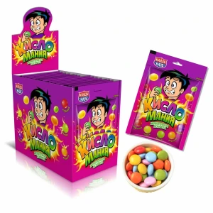 Жевательные конфеты Кисломания 14 гр    1/20шт/12бл  Канди Клаб