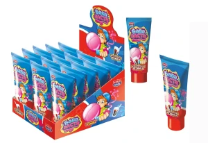 Жевательная резинка Bubble Бабл Паста жидкая со вкусом колы в тубе 20 гр. 1/24шт/12бл.