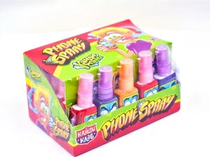 Жидкая конфета PHONE SPRAY ТЕЛЕФОН 15 мл. ассорти  1/30шт/12бл.  Канди Клаб