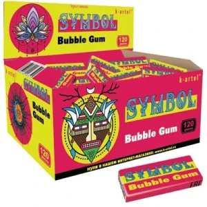 Жевательная резинка  SYMBOL СИМВОЛ 2,5 гр.  1/120шт/10бл.  K-Artel
