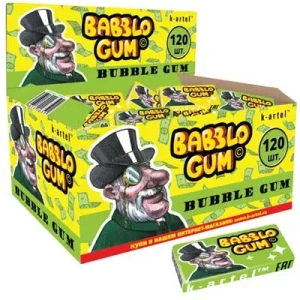 Жевательная резинка BABLO GUM 2,5 гр.  1/120шт/10бл.  K-Artel