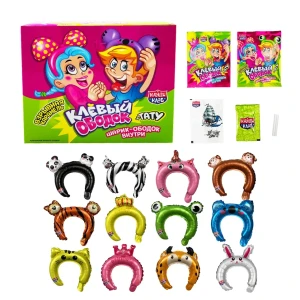 Взрывная карамель с игрушкой и тату КЛЕВЫЙ ОБОДОК 1 гр.  1/30шт/12бл. Канди Клаб