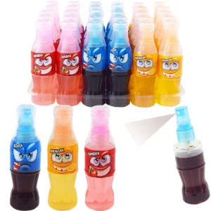 Жидкая конфета спрей ГАЗИРОВКА 25 мл. ассорти  1/30шт/18бл.  Канди Клаб