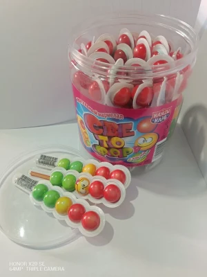 Мармелад с кислой начинкой СВЕТОФОР 10 гр.  1/30шт/12бл.  Канди Клаб