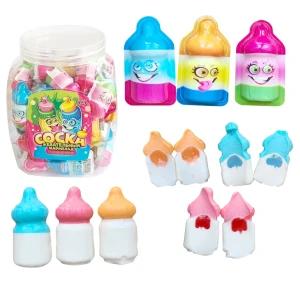 Мармелад с кислой начинкой СОСКА 10 гр.  1/50шт/12бл.  Канди Клаб