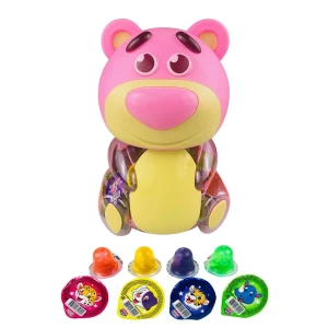 Десерт желейный Канди клаб ассорти (с изображением МЕДВЕДЯ) 13 гр. 1/100шт/6бл. ТМ Канди Клаб