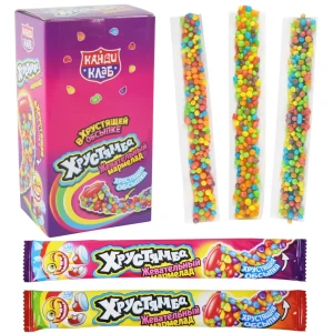 Мармелад в хрустящей обсыпке ХРУСТЯМБА 15 гр.  1/24шт/12бл.  Канди Клаб