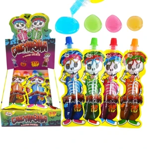 Жидкая конфета СЛАСТИЛЭНД СКЕЛЕТ 20 гр.  1/30шт/20бл.