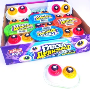 Десерт желейный ГЛАЗА ДРАКУЛЫ  36 гр.  1/30шт/12бл.  Канди Клаб