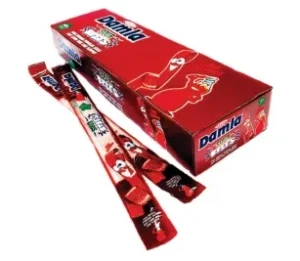 Мармелад DAMLA  Дамла кислые ремешки 60 см. 15 гр. Кола  1/72шт/6бл.  Tayash  № 8543