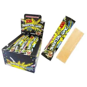 Жевательные конфеты ЭЛЕКТРОШОК XXL 25 гр. в кислой обсыпке с ароматом Тропических фруктов 1/36шт/12бл. ТМ Холодок