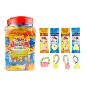 Сахарное драже БРАСЛЕТИК 12 гр. ассорти  1/60шт/8бл.  Канди Клаб