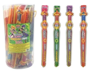 Десерт желейный АНИМЕ КЛАБ ДЖЕЛЛИ МЕЧ 70 гр.  1/24шт/6бл.  Канди Клаб