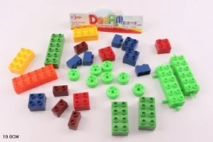 Конструктор  блочный в  пакете  19х23х5  см