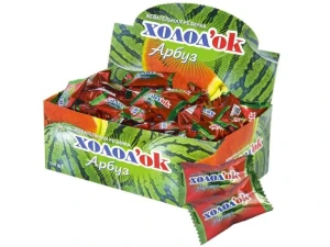 Жевательная резинка с наполнителем ХОЛОДОК вкус Арбуз 3,5 гр. 1/100/20бл.