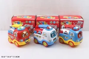 Машина  на  батарейках  в  коробке  18х11х14  см