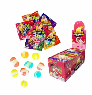 Драже ХРУСТЯЩИЙ ПОПКОРН МАКСИ 10 гр.  1/24шт/15бл.  Сластиленд