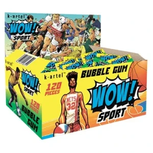 Жевательная резинка WOW SPORT 2,5 гр.  1/120шт/10бл.  K-Artel