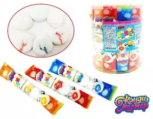 Зефир с начинкой ЗЕФИРНАЯ ПЛЮХА 17 гр.  1/50шт/12бл.   Канди Мастер