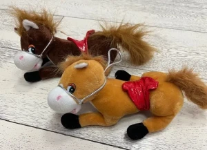 Мягкая игрушка Символ года ЛОШАДКА 25 см