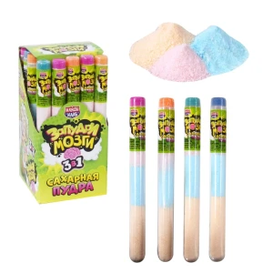 Сахарная пудра 3 в 1  ЗАПУДРИ МОЗГИ 15 гр.  1/30шт/12бл.  Канди Клаб