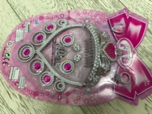 Игрушечный набор Украшения  для  девочки  в  блистере  29х18  см