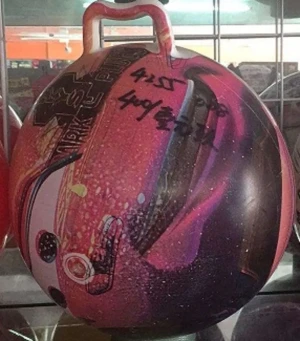 Детский Мяч  резиновый с ручкой 25 см