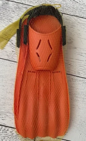 Ласты детские для плавания пластиковые 34 см