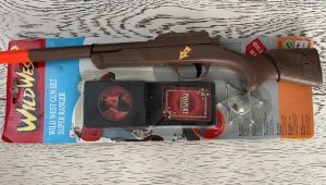 Игрушка Ружье озвученное на планшете 42х14 см