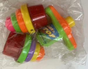 Игрушка Заводной Волчок 6,5х4,5 см (2 шт. в комплекте)