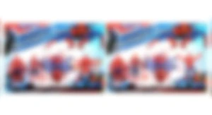 Игрушка 4 Супергероя 18 см в блистере 38х25 см