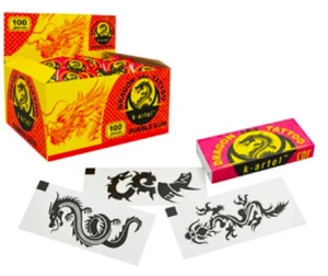 Жевательная резинка с тату DRAGON 2,5 гр.  1/100шт/10бл.   K-ARTEL