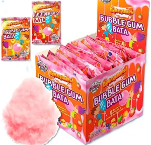 Жевательная резинка ДУЙ ПУЗЫРЬ. BUBBLE GUM ВАТА  5 гр.     1/24шт/12бл.    FunCandyLab