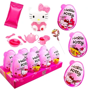 Яйцо-сюрприз HELLO KITTY  15,5 гр.     1/8шт/6бл.     ТМ ВК