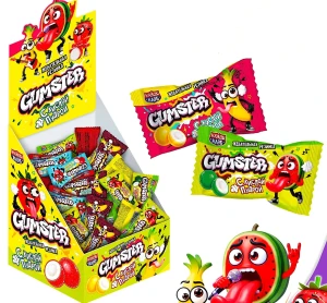 Жевательная резинка с кислой пудрой GUMSTER 2,2 гр.     1/100шт/16бл.    ТМ Канди Клаб