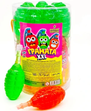 Желе ГРАНАТА XXL 70 гр.       1/24шт/6 бл.          Холодок