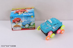 Игрушка Машина-Перевертыш электрическая в коробке 12х9х9 см.