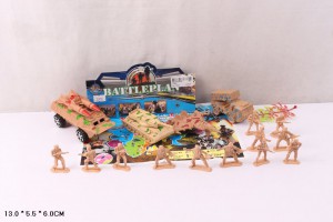 Игрушечный Военный набор "Армия" в пакете 16 см, 3 вида.