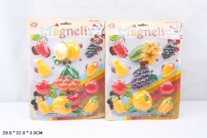 Игрушечный Набор "Магнитные Фрукты" на блистере 29х22 см