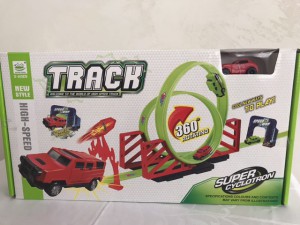 Игрушка Автотрек Циклотрон в коробке 44х23х5,5 см