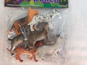 Игрушечный Набор домашних животных в пакете 23х18х3 см