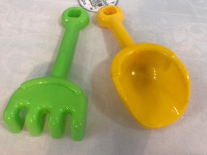 Игрушечный Песочный Набор Совок и Грабли 20х9х4,5 см